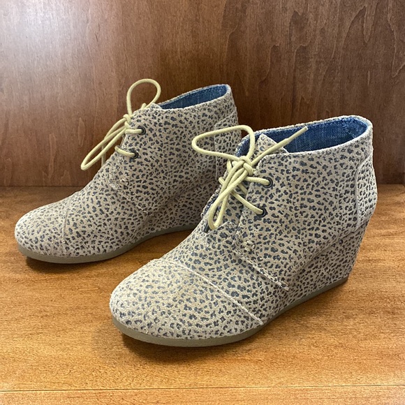 Toms cheetah wedge booties - Picture 7 of 7
